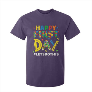 Autism Acceptance Back To School Educator T Shirt For Kid Happy First Day