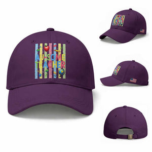 Special Ed Teacher Autism Acceptance Baseball Cap Au Some Teacher