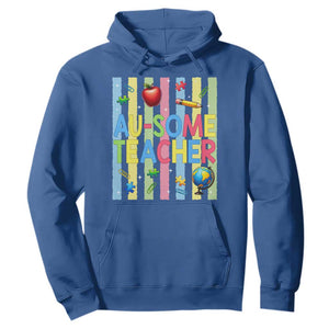 Special Ed Teacher Autism Acceptance Hoodie Au Some Teacher