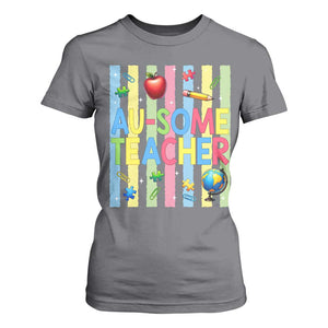 Special Ed Teacher Autism Acceptance T Shirt For Women Au Some Teacher