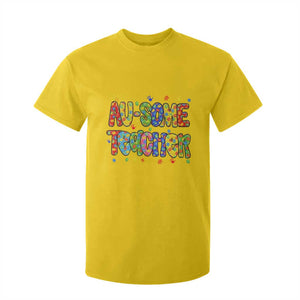 Autism Acceptance Special Education Teacher T Shirt For Kid Au Some Teacher