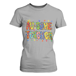 Autism Acceptance Special Education Teacher T Shirt For Women Au Some Teacher