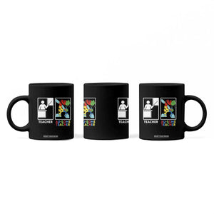 Funny Au Some Teacher Coffee Mug Autism Acceptance Special Education Gift