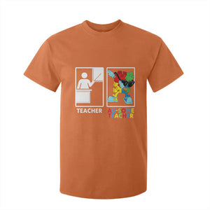 Funny Au Some Teacher T Shirt For Kid Autism Acceptance Special Education Gift
