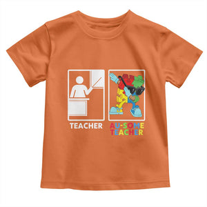 Funny Au Some Teacher Toddler T Shirt Autism Acceptance Special Education Gift