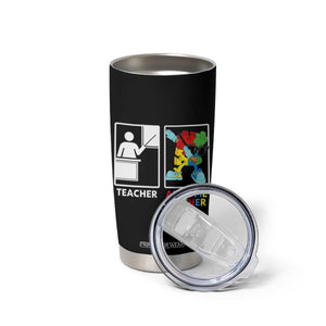 Funny Au Some Teacher Tumbler Cup Autism Acceptance Special Education Gift