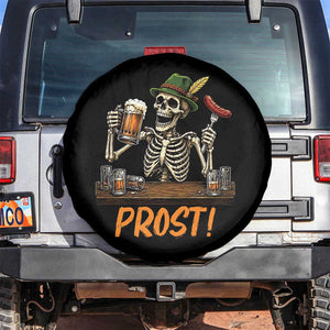 Funny Skeleton Oktoberfest Spare Tire Cover Prost Beer Lover Bavarian Gift