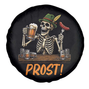 Funny Skeleton Oktoberfest Spare Tire Cover Prost Beer Lover Bavarian Gift