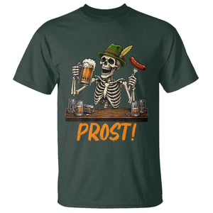 Funny Skeleton Oktoberfest T Shirt Prost Beer Lover Bavarian Gift