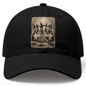 Skeleton Witches Coven Oktoberfest Baseball Cap German Dirndl Spooky Beer Festival Gift