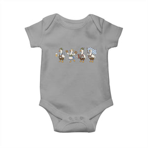 Silly Goose Oktoberfest Baby Onesie Cute Bavarian Beer Festival Animal Humor