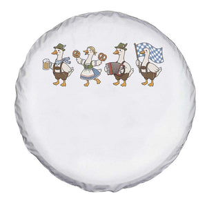 Silly Goose Oktoberfest Spare Tire Cover Cute Bavarian Beer Festival Animal Humor
