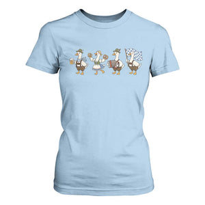 Silly Goose Oktoberfest T Shirt For Women Cute Bavarian Beer Festival Animal Humor