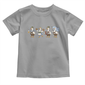 Silly Goose Oktoberfest Toddler T Shirt Cute Bavarian Beer Festival Animal Humor