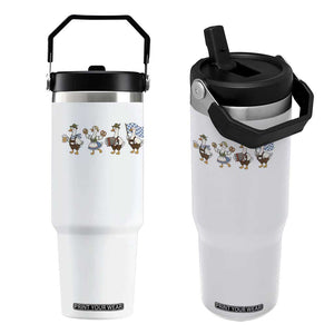 Silly Goose Oktoberfest Flip Straw Tumbler Cute Bavarian Beer Festival Animal Humor