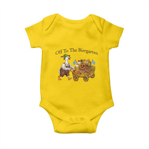 Funny Goose German Beer Festival Baby Onesie Off To The Biergarten