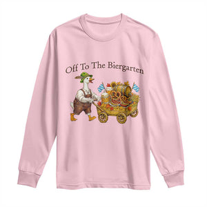 Funny Goose German Beer Festival Long Sleeve Shirt Off To The Biergarten