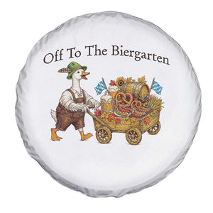 Funny Goose German Beer Festival Spare Tire Cover Off To The Biergarten