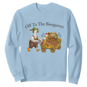 Funny Goose German Beer Festival Sweatshirt Off To The Biergarten