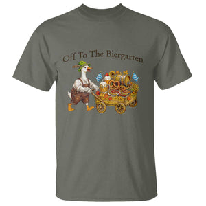 Funny Goose German Beer Festival T Shirt Off To The Biergarten