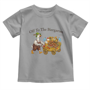 Funny Goose German Beer Festival Toddler T Shirt Off To The Biergarten