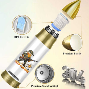 Beer Hunting Season Open Bullet Tumbler Beer Hunter Brew Lover Humor