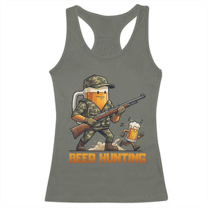 Beer Hunting Season Open Racerback Tank Top Beer Hunter Brew Lover Humor