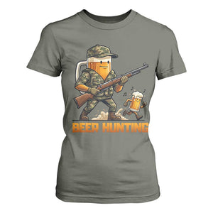 Beer Hunting Season Open T Shirt For Women Beer Hunter Brew Lover Humor