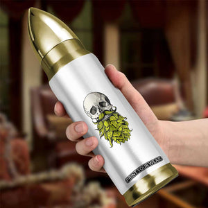 Vintage Craft Brewer Beer Lover Gift Bullet Tumbler Beer Hops Beard Skull