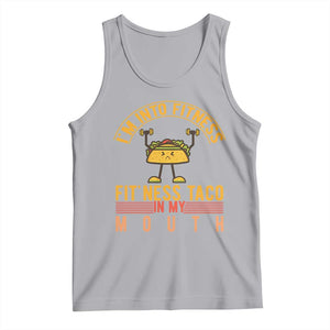 Tacos Lover Tank Top I Am Into Fitness Humor TS12 Athletic Heather Print Your Wear