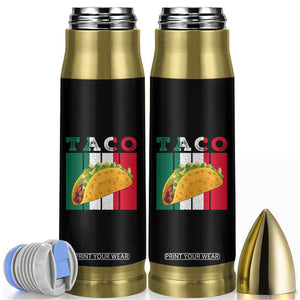 Tacos Lover Mexican Food Bullet Tumbler Funny Quote Gift TS12 Black Print Your Wear