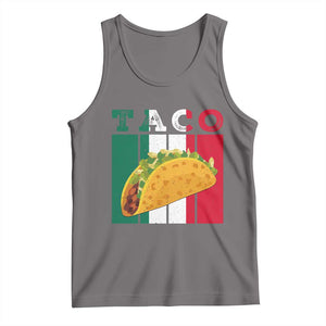 Tacos Lover Mexican Food Tank Top Funny Quote Gift TS12 Deep Heather Print Your Wear