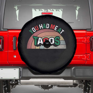 You Had Me At Tacos Spare Tire Cover Tacos Lover Gift TS12 Black Print Your Wear