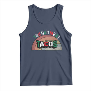 You Had Me At Tacos Tank Top Tacos Lover Gift TS12 Navy Print Your Wear