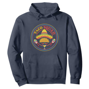 Taco Squad Hoodie Mexican Food Lovers Gift TS12 Navy Print Your Wear