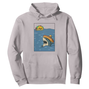 Tacos Lover Hoodie Funny Shark Humor Foodie Gift TS12 Ice Gray Print Your Wear