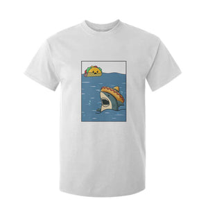 Tacos Lover T Shirt For Kid Funny Shark Humor Foodie Gift TS12 White Print Your Wear