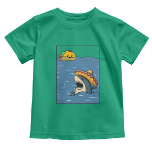 Tacos Lover Toddler T Shirt Funny Shark Humor Foodie Gift TS12 Irish Green Print Your Wear