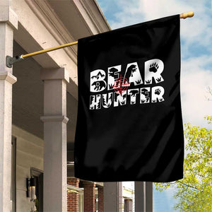 Bear Hunter Garden Flag Outdoor Adventure Gift TS12 Print Your Wear