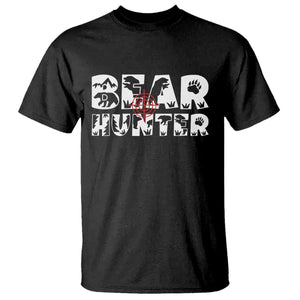 Bear Hunter T Shirt Outdoor Adventure Gift TS12 Black Print Your Wear