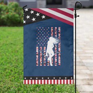 Patriotic Women Bow Hunter Garden Flag American Flag Pink Camo Gift TS12 Classic Blue Black Print Your Wear