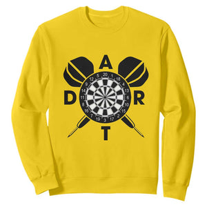 Vintage Dartboard Gift Idea For Dart Lover Sweatshirt TS12 Daisy Print Your Wear