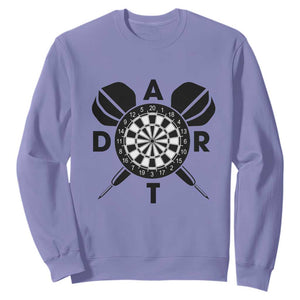 Vintage Dartboard Gift Idea For Dart Lover Sweatshirt TS12 Violet Print Your Wear