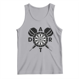 Vintage Dartboard Gift Idea For Dart Lover Tank Top TS12 Athletic Heather Print Your Wear
