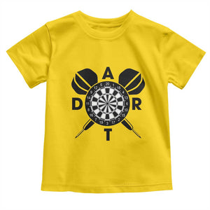 Vintage Dartboard Gift Idea For Dart Lover Toddler T Shirt TS12 Daisy Print Your Wear