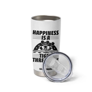 Dirty Joke Darts Gift Tumbler Cup Darts Happiness Is A Tight Threesome TS12 Print Your Wear