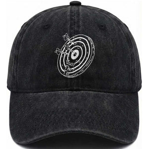 Funny Dirty Humor Dart Player Washed Cotton Baseball Cap Just The Tip TS12 Print Your Wear