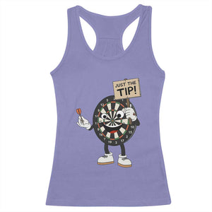 Just The Tip Quote Racerback Tank Top Dirty Humor Dartist Gift TS12 Violet Print Your Wear