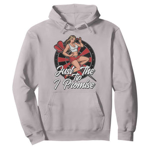 Just The Tip I Promise Hoodie Sexy Pin Up Girl Dartist Gift TS12 Ice Gray Print Your Wear