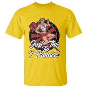 Just The Tip I Promise T Shirt Sexy Pin Up Girl Dartist Gift TS12 Daisy Print Your Wear
